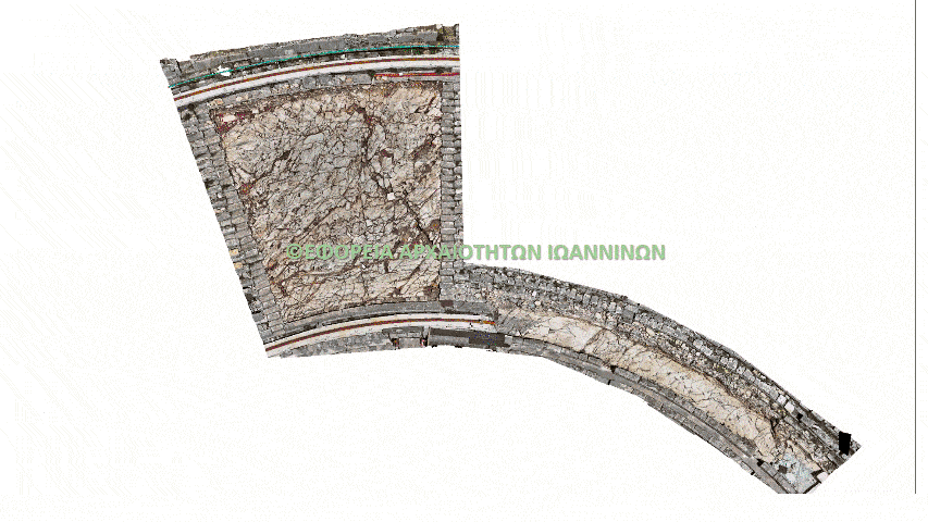 Topo-Drone Dodoni Theatre 3D model Kerkida Compressed