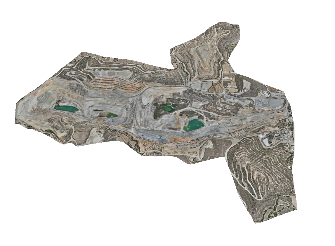 Topo-Drone_Quarry-AG 2.6 km² – Milos
